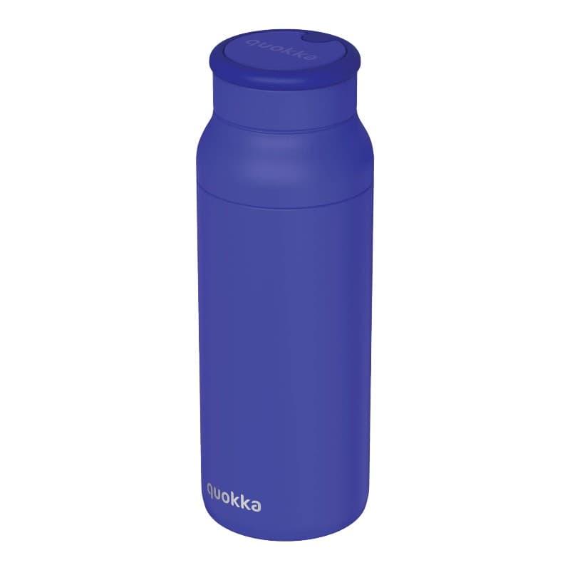 Butelka Echo ze stali nierdzewnej 690ml z silikonowym z uchwytem niebieski